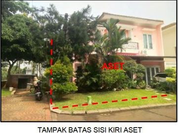 Di Jual Lelang Rumah 2 Lantai di Perumahan Summarecon Gading Serpong, Cluster Crystal Residence, Jalan Crystal Barat Kelurahan Pakulonan Barat, Kecama