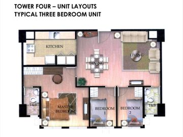 RFO 20K Monthly 1 Bedroom In Makati NEAR in MRT Magallanes Station