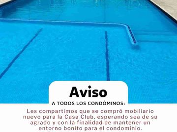 Departamento en renta en Puerto Vallarta, Banus 4, coto con alberca