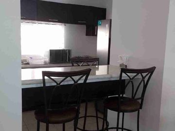 Departamento en renta en Puerto Vallarta, Banus 4, coto con alberca