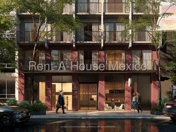 Departamento en Preventa 1 recamara, 1 baño, 1 estacionamiento, calle Hamburgo, colonia Juarez, Cuauhtémoc, 27615MZ