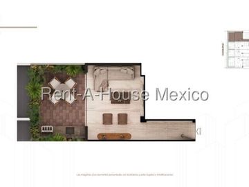 Departamento en Preventa 1 recamara, 1 baño, 1 estacionamiento, calle Hamburgo, colonia Juarez, Cuauhtémoc, 27615MZ
