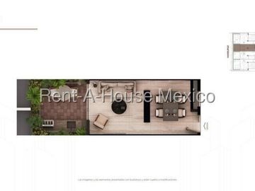 Departamento en Preventa 1 recamara, 1 baño, 1 estacionamiento, calle Hamburgo, colonia Juarez, Cuauhtémoc, 27615MZ