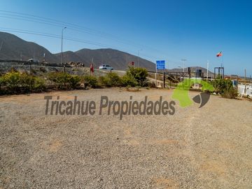 Parcela con 2 casas, piscina y locales comerciales, orilla de carretera, La Serena. $215millones