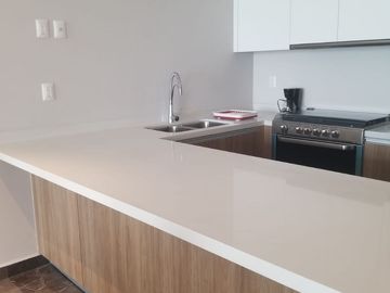 MUY EXCLUSIVO DEPARTAMENTO LISTO PARA HABITAR, UBICADO EN EL PB DE WISE LIVING-JURIQUILLA-QUERÉTARO JF