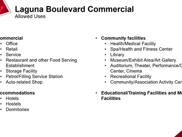 Commercial lot for sale in Laguna Boulevard, Brgy. Don Jose, Sta. Rosa City, Laguna The lot is directly facing Laguna Boulevard hence, front parking w