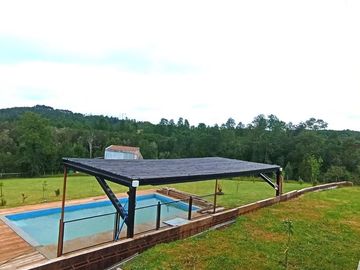 Parcela Chancoyan Casa, Piscina , Tinaja