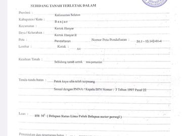 Rumah Dijual di Bunyamin Residence Kota Banjarmasin Dekat Duta Mall Banjarmasin