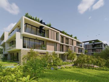 Penthouse con Rooftop y Jacuzzi privado, Zona grill venta, Playacar, Playa del Carmen