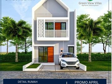 Rumah 2 Lantai Murah Dekat Kota Baru Parahyangan Bandung Barat Nego