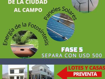 VENTA DE LOTES EN CONDOMINIO BOSQUES DE CALANGO