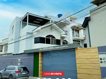 EN VENTA: espaciosa casa en sector La Carolina, Machala
