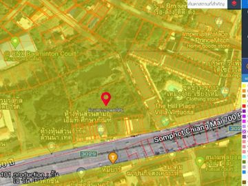 Property id 129ls land for sale 2-0-57 sq.wa.near Chiangmai city hall,Changpuek