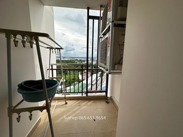For sale cheaper than appraisal Supalai City Resort Rayong Condo, 20th floor, usable area 45 sq m, near Sri Muang Park, Choeng Noen, Rayong (fully fur