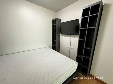 For sale cheaper than appraisal Supalai City Resort Rayong Condo, 20th floor, usable area 45 sq m, near Sri Muang Park, Choeng Noen, Rayong (fully fur