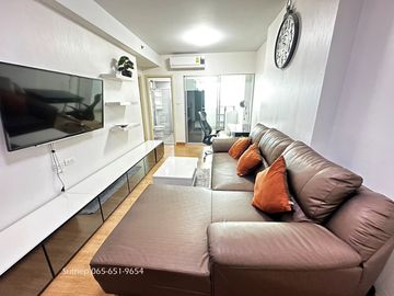 For sale cheaper than appraisal Supalai City Resort Rayong Condo, 20th floor, usable area 45 sq m, near Sri Muang Park, Choeng Noen, Rayong (fully fur