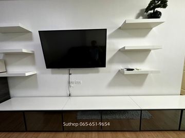 For sale cheaper than appraisal Supalai City Resort Rayong Condo, 20th floor, usable area 45 sq m, near Sri Muang Park, Choeng Noen, Rayong (fully fur