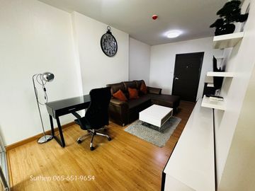 For sale cheaper than appraisal Supalai City Resort Rayong Condo, 20th floor, usable area 45 sq m, near Sri Muang Park, Choeng Noen, Rayong (fully fur