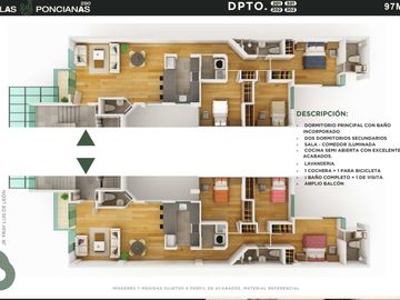 Departamento 3 Dormitorios En San Borja Entrega Diciembre 2024