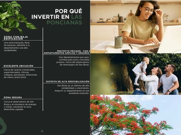 Departamento 3 Dormitorios En San Borja Entrega Diciembre 2024