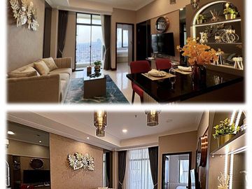 For Rent Permata Hijau Suites Apartment, 2 BR Luxury Furnished, at South Jakarta
