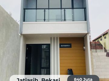Rumah Cluster Baru Minimalis Modern Strategis Dekat Komsen Jatiasih Bekasi
