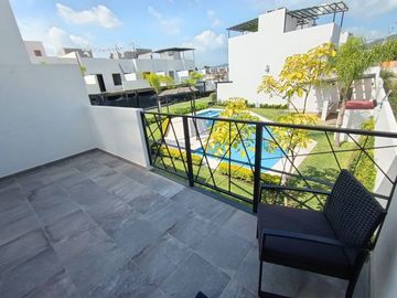 Casas con alberca, roof garden con jacuzzi, exclusiva privada de 10 casas
