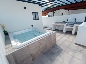 Casas con alberca, roof garden con jacuzzi, exclusiva privada de 10 casas