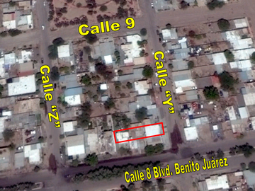 SE VENDE TERRENO CON CONSTRUCCIÓN