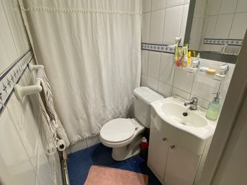 Providencia, a pasos metro, 2 dormitorio, 1 baño