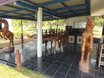 Villa near Laem Mae Phim Beach !!! House for sale 1Storey Villa 1 rai 34 sqwa by the sea , Laem Mae Phim Rayong