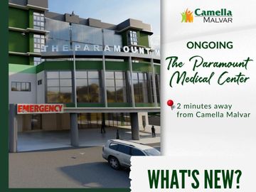 1.1 Million Discount & 5% Downpayment payable in 4 Months! Corner Lot Single Detached House Unit @ Camella Malvar Near The Outlet Lima
