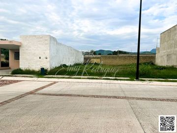 TERRENO EN VENTA EN TABACHINES RESIDENCIAL, 160M2, (8X20), FRACC. PRIVADO, FRENTE A ÁREA VERDE, CALLE DE LA IBERO