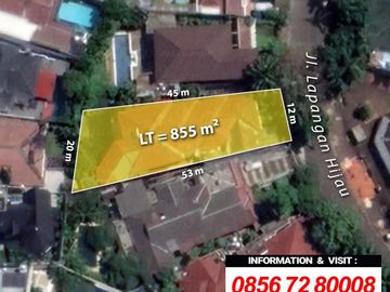 RUMAH di Jl LAPANGAN HIJAU, PONDOK INDAH, JAKSEL