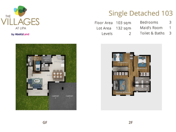 Sierra Village Single Detached at The Villages Lipa City Batangas