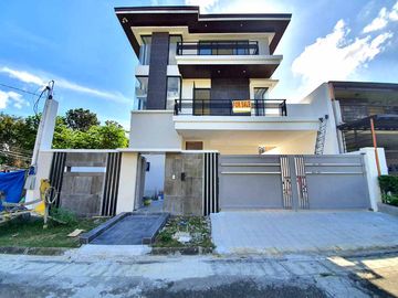 BRAND NEW RFO - 3 Storey House and Lot with 5 Bedroom + Family Area 2 Car Garage For Sale in Batasan Hills Commonwealth Quezon City
