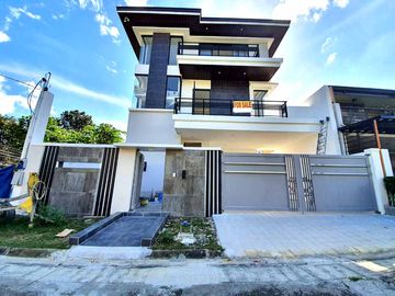 BRAND NEW RFO - 3 Storey House and Lot with 5 Bedroom + Family Area 2 Car Garage For Sale in Batasan Hills Commonwealth Quezon City