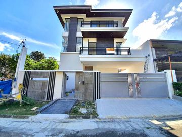 BRAND NEW RFO - 3 Storey House and Lot with 5 Bedroom + Family Area 2 Car Garage For Sale in Batasan Hills Commonwealth Quezon City