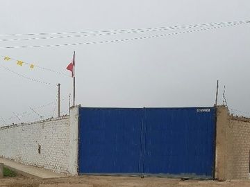 VENDO TERRENO CERCADO EN PTE.PIEDRA KM 34 PAN NORTE(RDM)