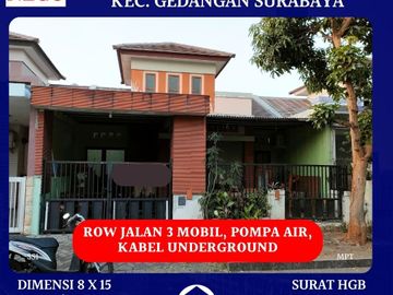 Rumah Siap Huni Puri Surya Jaya Valencia Gedangan Sidoarjo 1 lantai Kabel Underground
