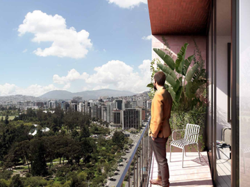Departamento 3 habitaciones vista espectacular, La Carolina
