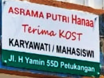 Kost Putri Samping Universitas Budiluhur Jakarta Selatan