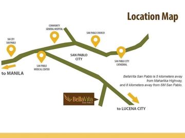Affordable Rowhouse Unit @ Bellavita San Pablo Near San Bartolome National High School