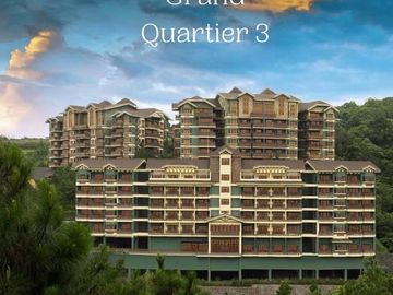 Studio Condo for Sale at Grand Quartier III Crosswinds Tagaytay