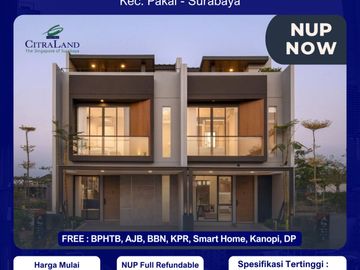Rumah Surabaya Barat Citraland Northwest Central Pakal dkt Manukan Tandes Bukit Palma