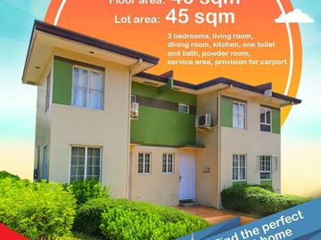 3-Bedroom Townhouse for Sale at Micara Estates in Tanza, Cavite | Portia Typical Unit w/ Provision for Fence
