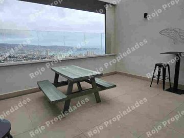 Valparaíso, Placeres, 2 dormitorios, 1 baño, terraza, estacionamiento