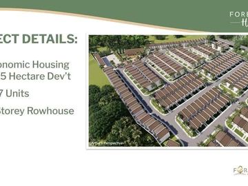 Preselling 2- bedrooms townhouse for sale in Forest View Homes Carcar City
