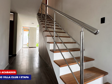 Moderna Casa En Esquina - Condominio Villa Club (La Tinguiña, Ica)