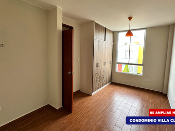Moderna Casa En Esquina - Condominio Villa Club (La Tinguiña, Ica)